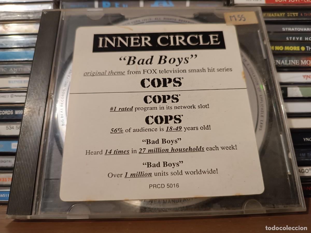 CDs de m&uacute;sica: Inner Circle &lrm;&ndash; Bad Boys (Theme From Cops)- CD US 1993 - Foto 1