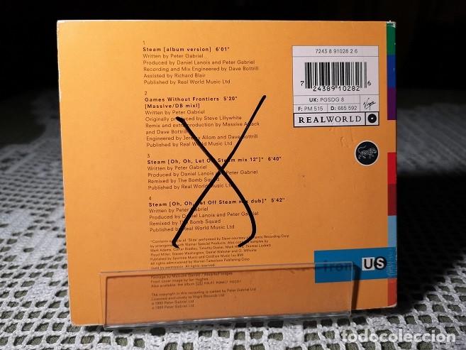 CDs de m&uacute;sica: Peter Gabriel &ndash; Steam CD, Single, Promo - Foto 2
