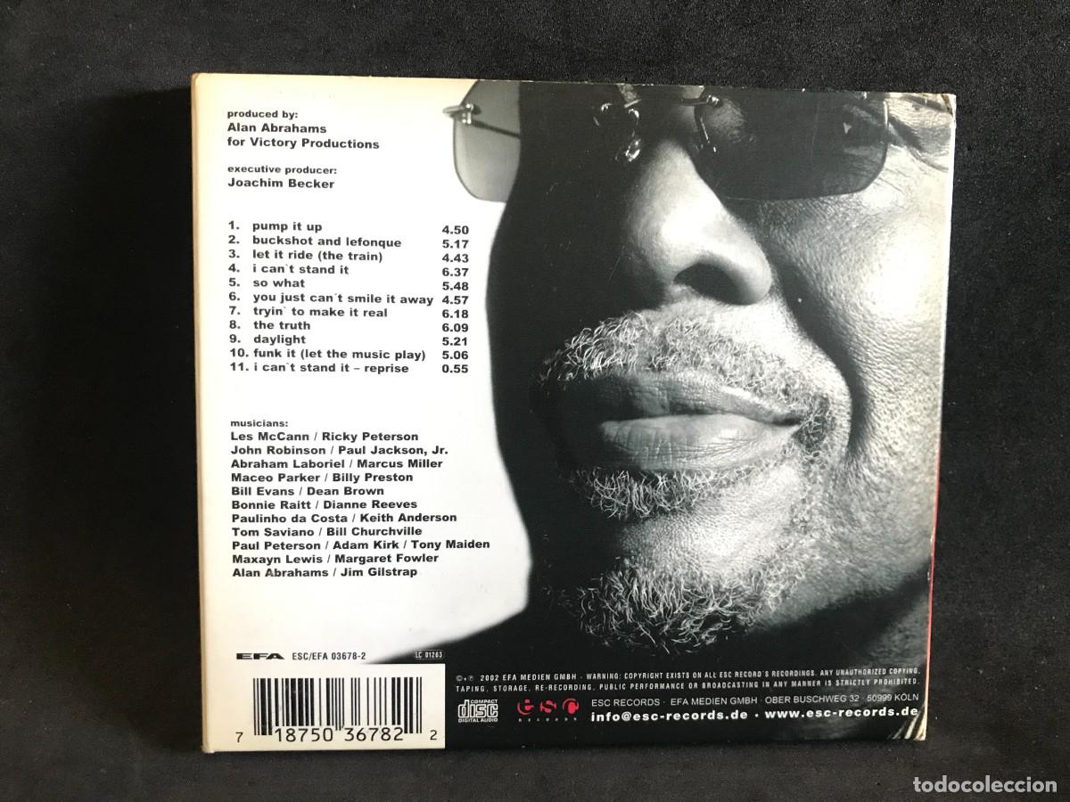 CDs de m&uacute;sica: Les McCann &ndash; Pump It Up - CD Digipack - ESC Records - Foto 2