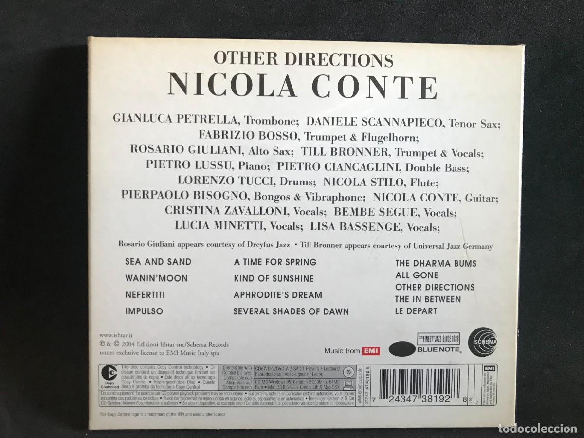 CDs de m&uacute;sica: Nicola Conte &ndash; Other Directions - CD Digipack - Blue Note - Foto 2