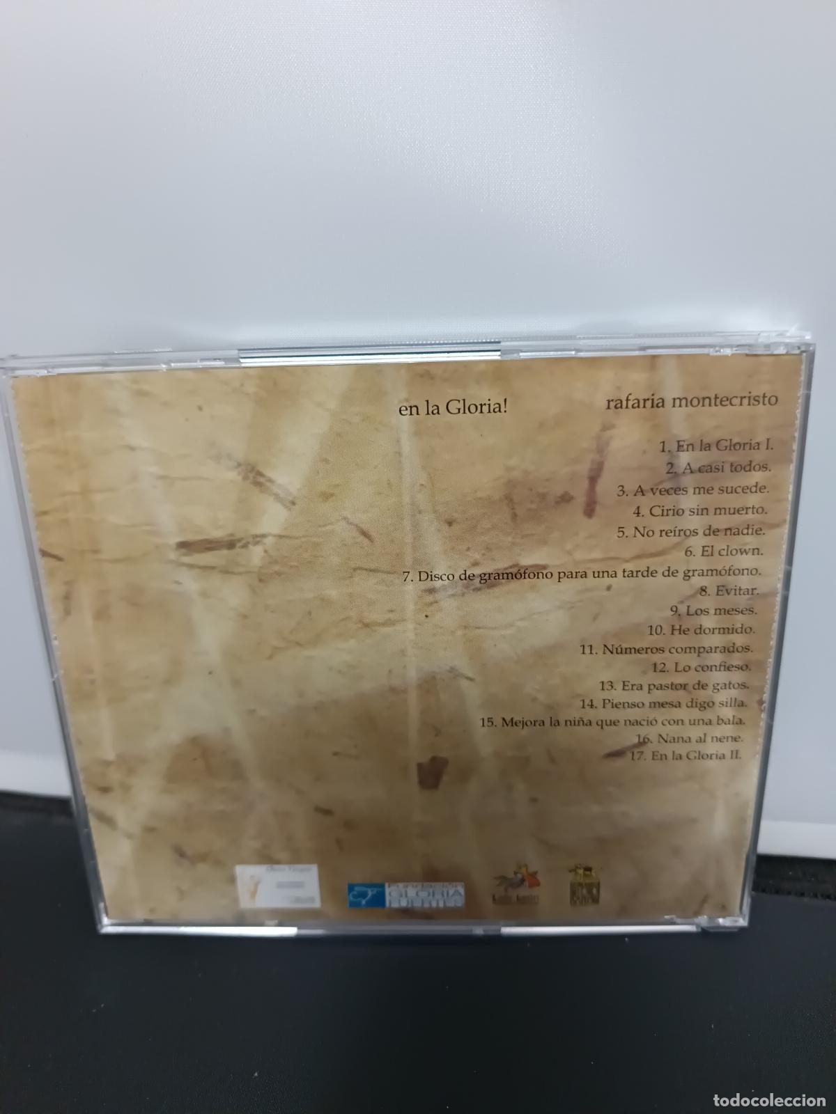 CDs de m&uacute;sica: RAFARIA MONTECRISTO, EN CASA EN LA GLORIA! - CD - Foto 2