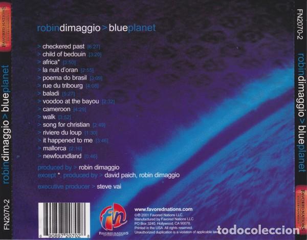 CDs de m&uacute;sica: Robin Dimaggio &ndash; Blue Planet - CD - Foto 2