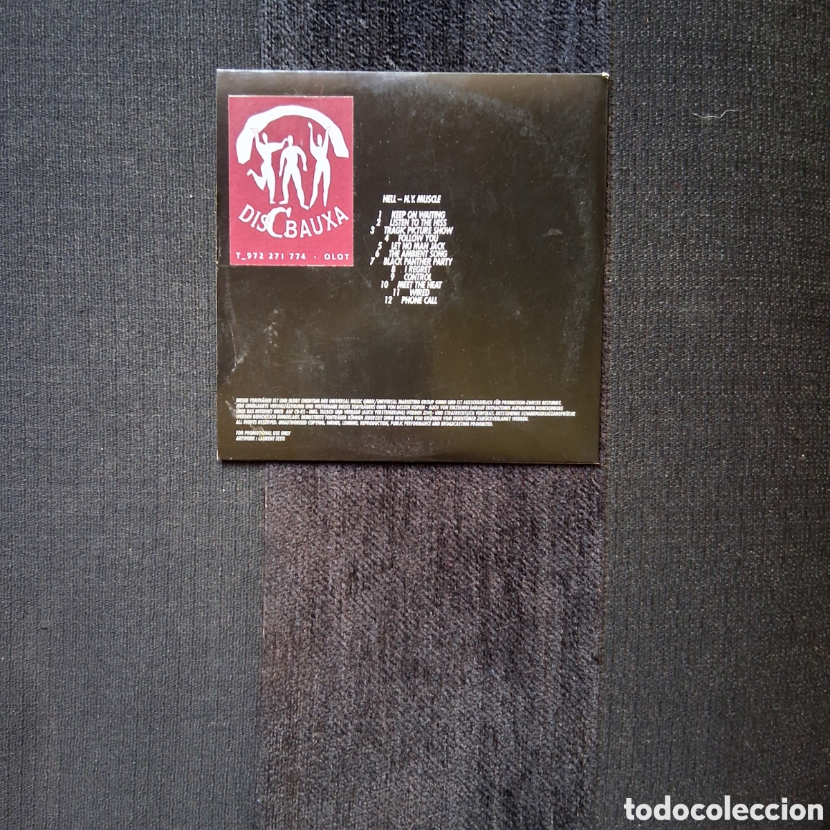 CDs de m&uacute;sica: CD M&Uacute;SICA - &rdquo;HELL N.Y MUSCLE&rdquo;. - Foto 2