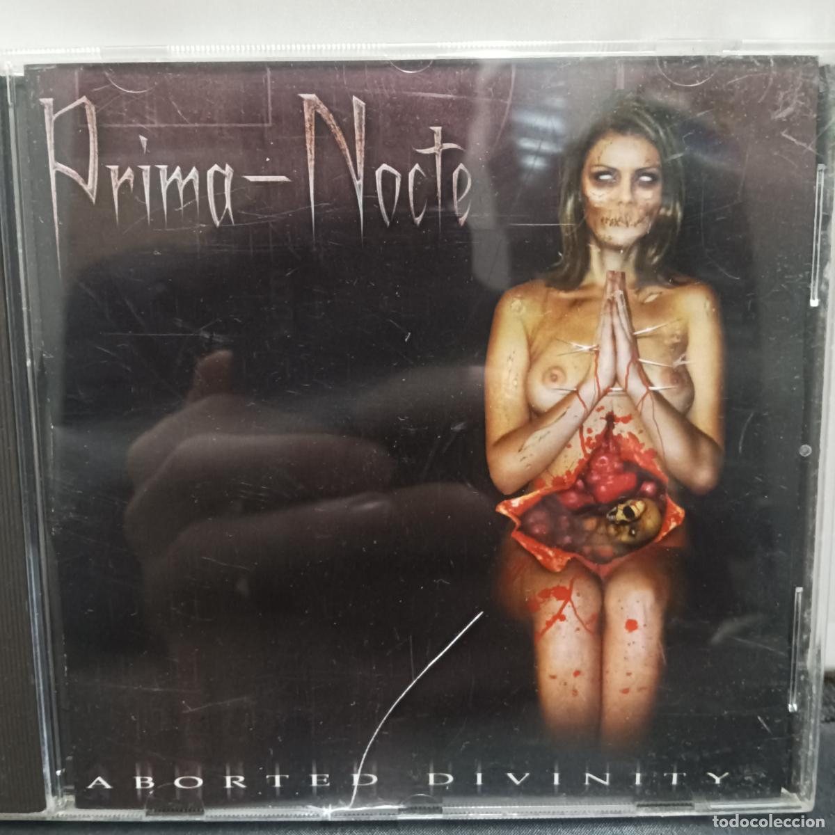 CDs de m&uacute;sica: PRIMA-NOCTE, ABORTED DIVINITY. CD DEATH METAL - Foto 1