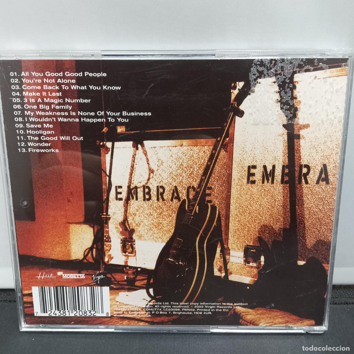CDs de m&uacute;sica: Embrace &ndash; Fireworks (Singles 1997-2002). CD - Foto 2