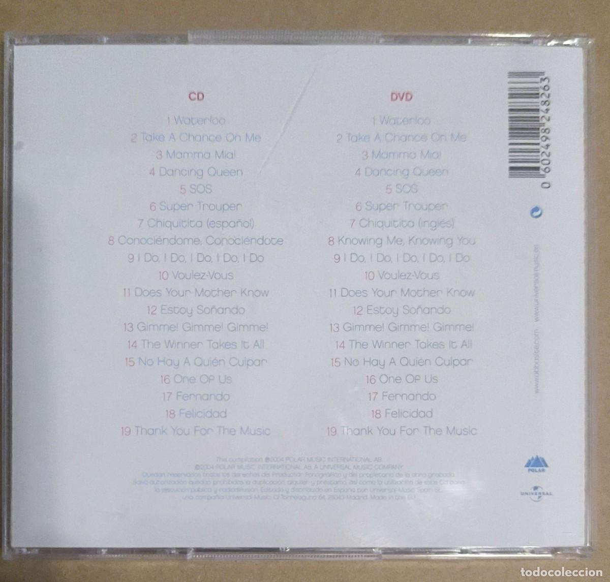 CDs de m&uacute;sica: ABBA (TODO ABBA) CD + DVD 2004 - Foto 2