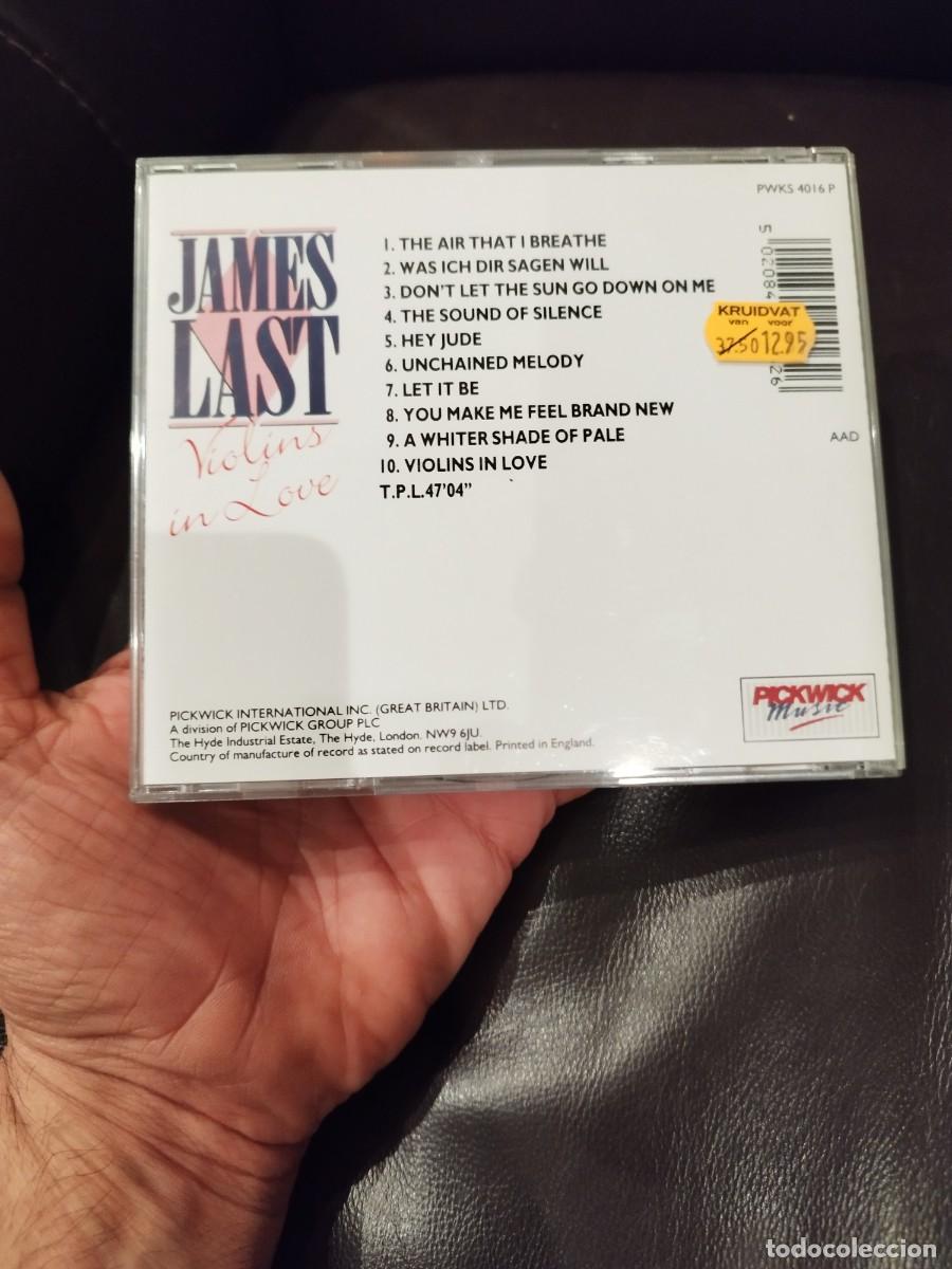 CDs de m&uacute;sica: JAMES LAST Violins Love. Cd. - Foto 2