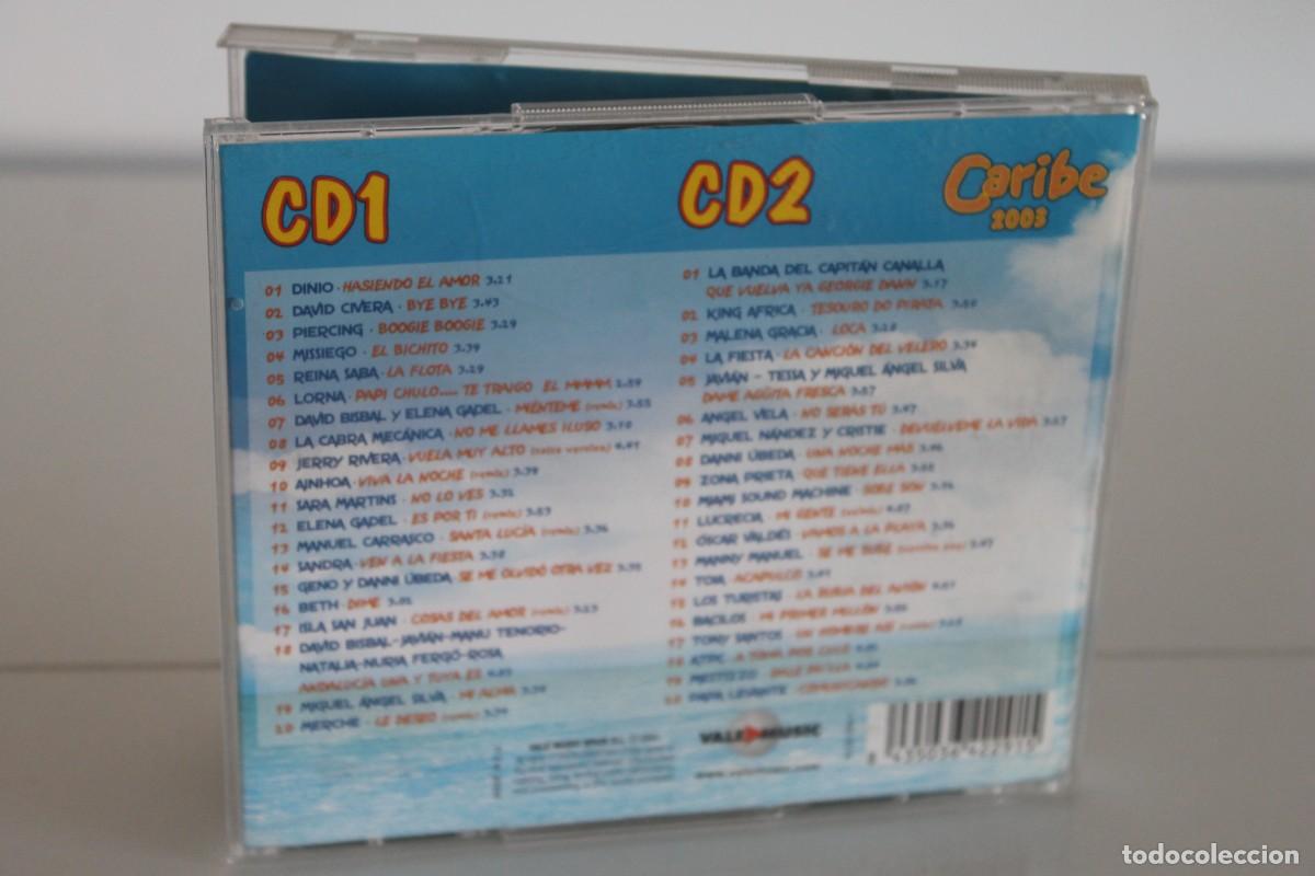 CDs de m&uacute;sica: CARIBE 2003 HASIENDO EL AMOR DOBLE CD - Foto 4