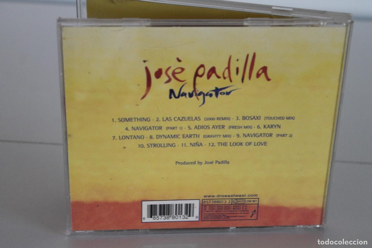CDs de m&uacute;sica: JOSE PADILLA NAVIGATOR CD - Foto 3