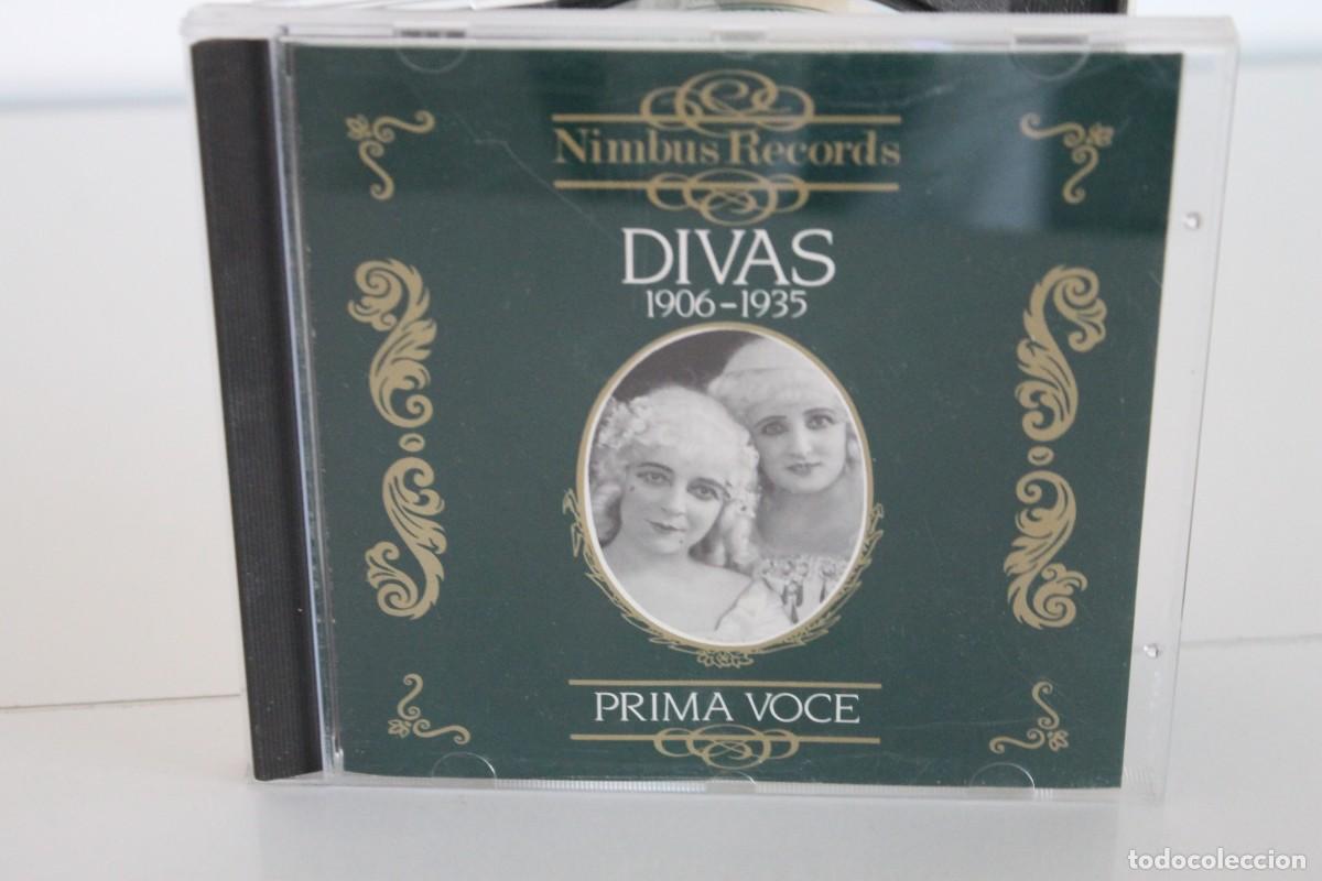 CDs de m&uacute;sica: DIVAS 1906-1935 PRIMA VOCE CD - Foto 1