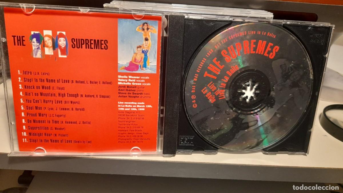 CDs de m&uacute;sica: CD THE SUPREMES : LIVE IN LA BOITE - Foto 2