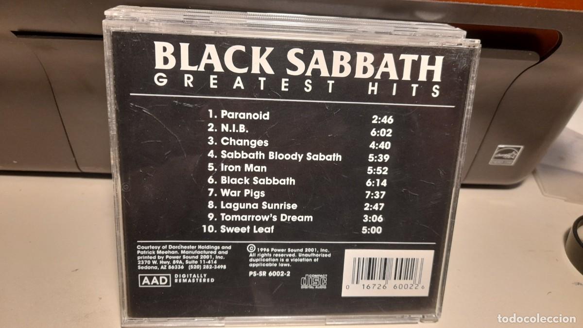 CDs de m&uacute;sica: CD BLACK SABBATH : GREATEST HITS - Foto 3