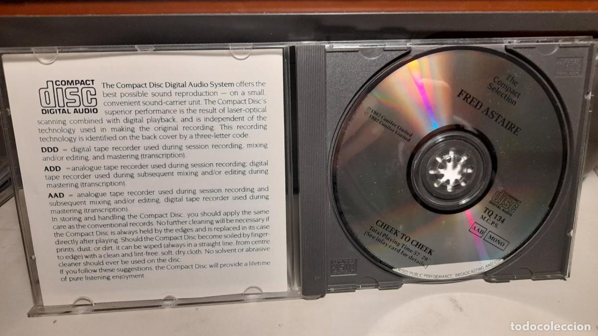 CDs de m&uacute;sica: CD FRED ASTAIRE : CHEEK TO CHEEK - Foto 2