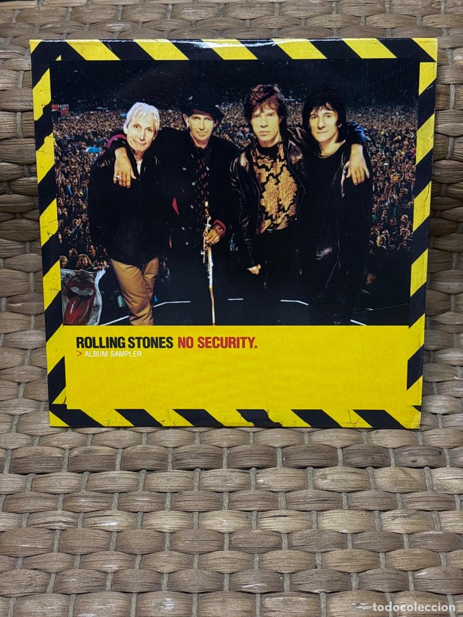CDs de m&uacute;sica: LC44 Rolling Stones - No security - Promocional - Foto 1