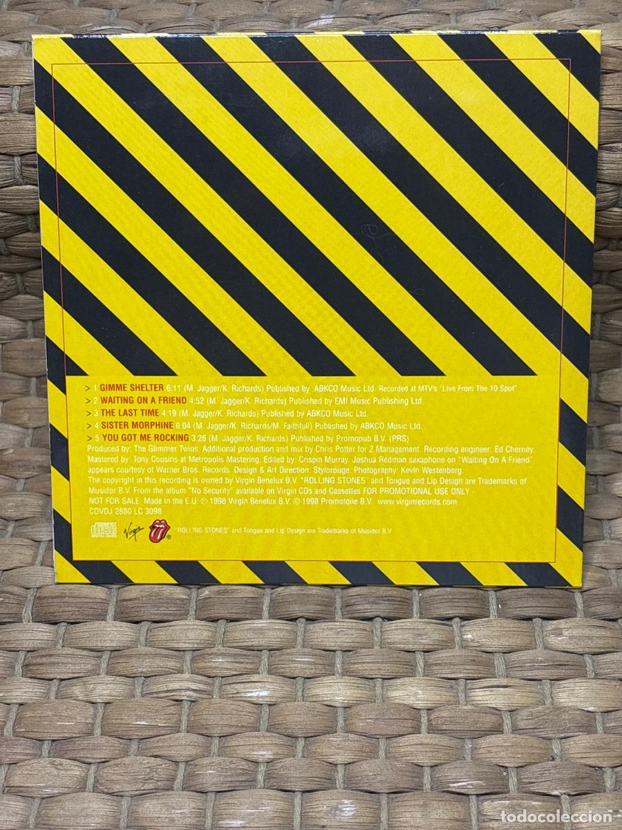CDs de m&uacute;sica: LC44 Rolling Stones - No security - Promocional - Foto 2