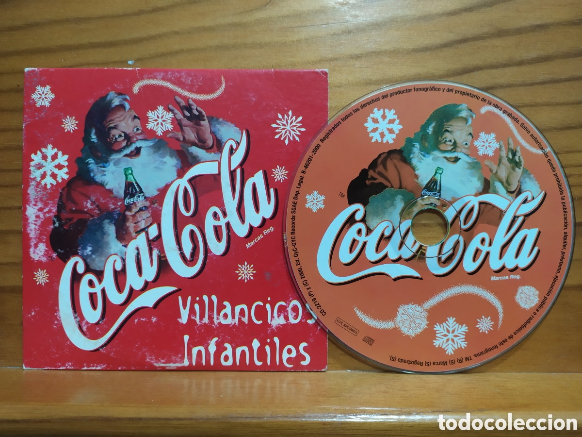 CDs de M&uacute;sica: Coca-Cola CD de Villancicos Infantiles a&ntilde;o 2000
