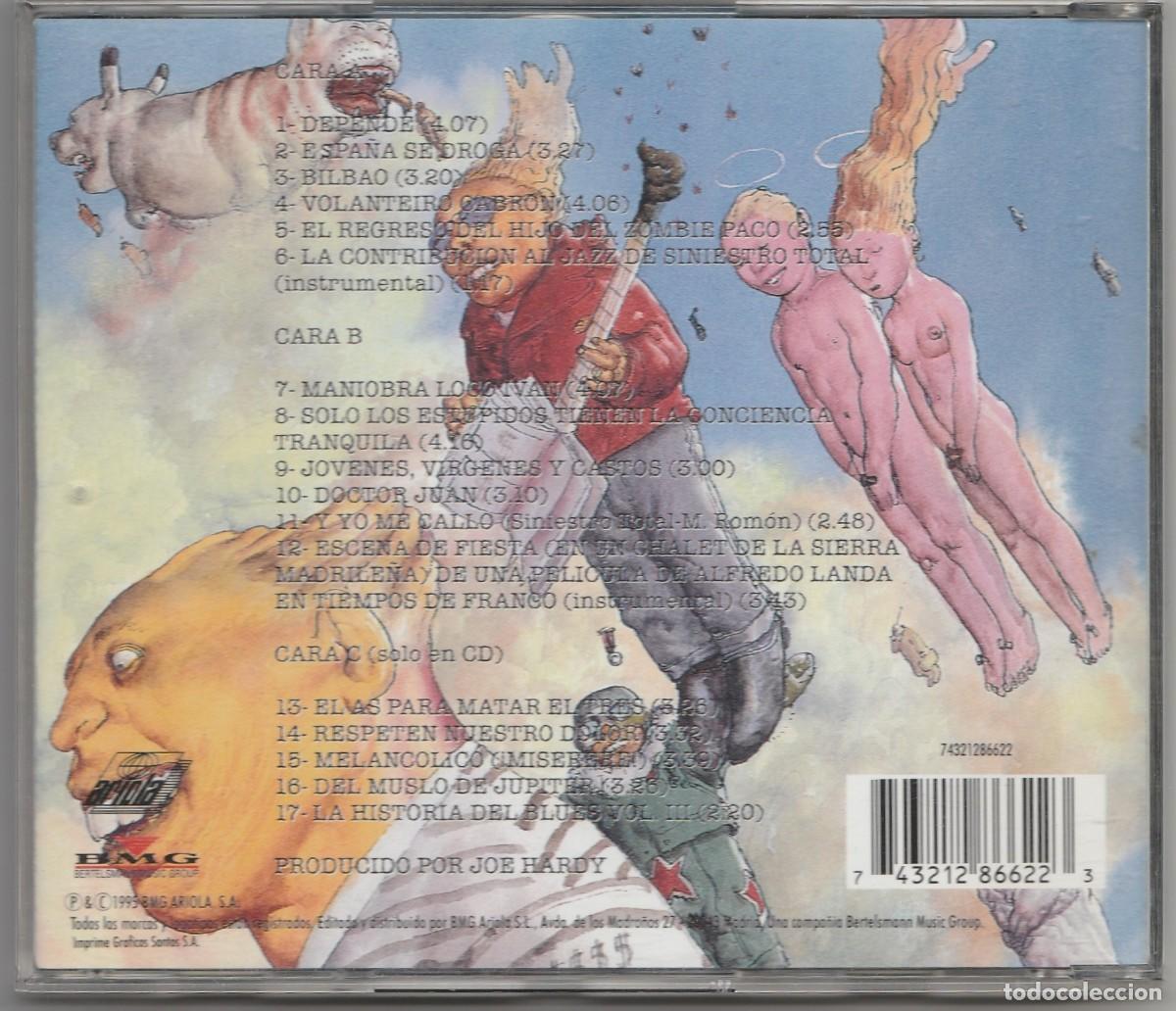 CDs de m&uacute;sica: CD SINIESTRO TOTAL - POLICLINICO MISERABLE - Foto 2