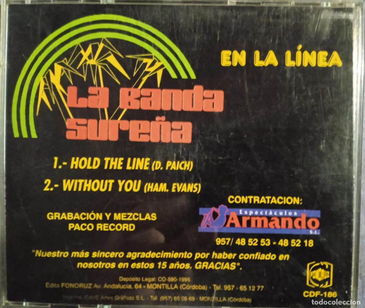 CDs de m&uacute;sica: LA BANDA SURE&Ntilde;A - EN LA LINEA - Foto 2