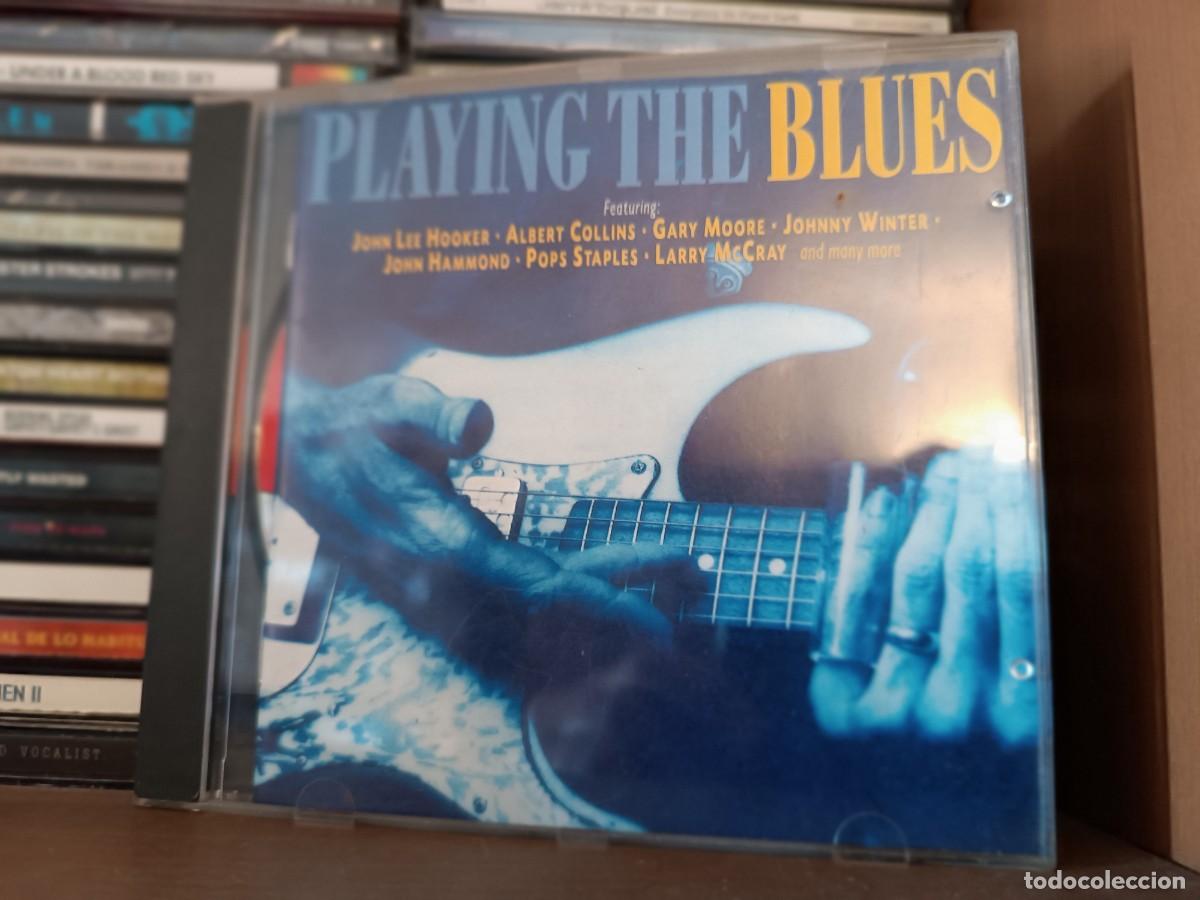 CDs de m&uacute;sica: Various &lrm;&ndash; Playing The Blues - CD UK 1994 - Foto 1