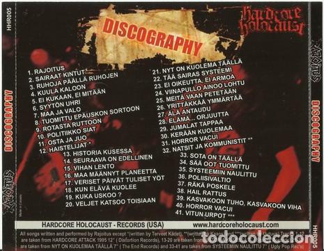 CDs de m&uacute;sica: Rajoitus &ndash; Discography - CD - Foto 2