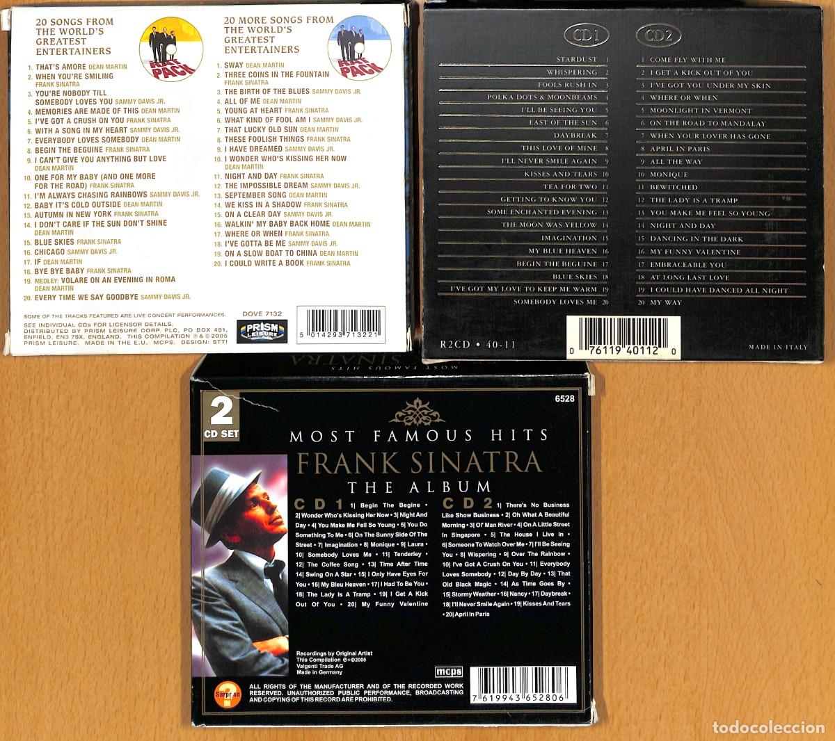 CDs de m&uacute;sica: 21 cd en CAJAS DE FRANK SINATRA - Foto 2