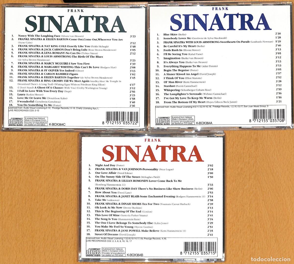 CDs de m&uacute;sica: 21 cd en CAJAS DE FRANK SINATRA - Foto 13