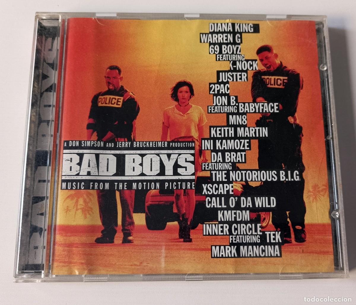 CDs de m&uacute;sica: CD BANDA SONORA ORIGINAL BAD BOYS - Foto 1