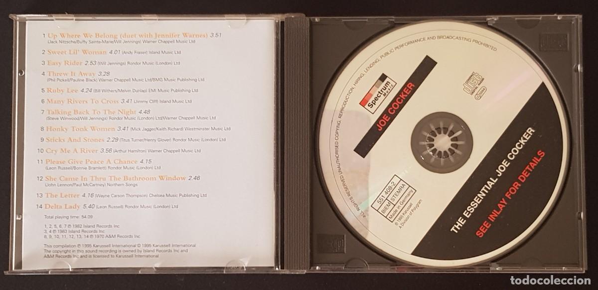 CDs de m&uacute;sica: Disco CD de musica Joe Cocker The Essential - Foto 2