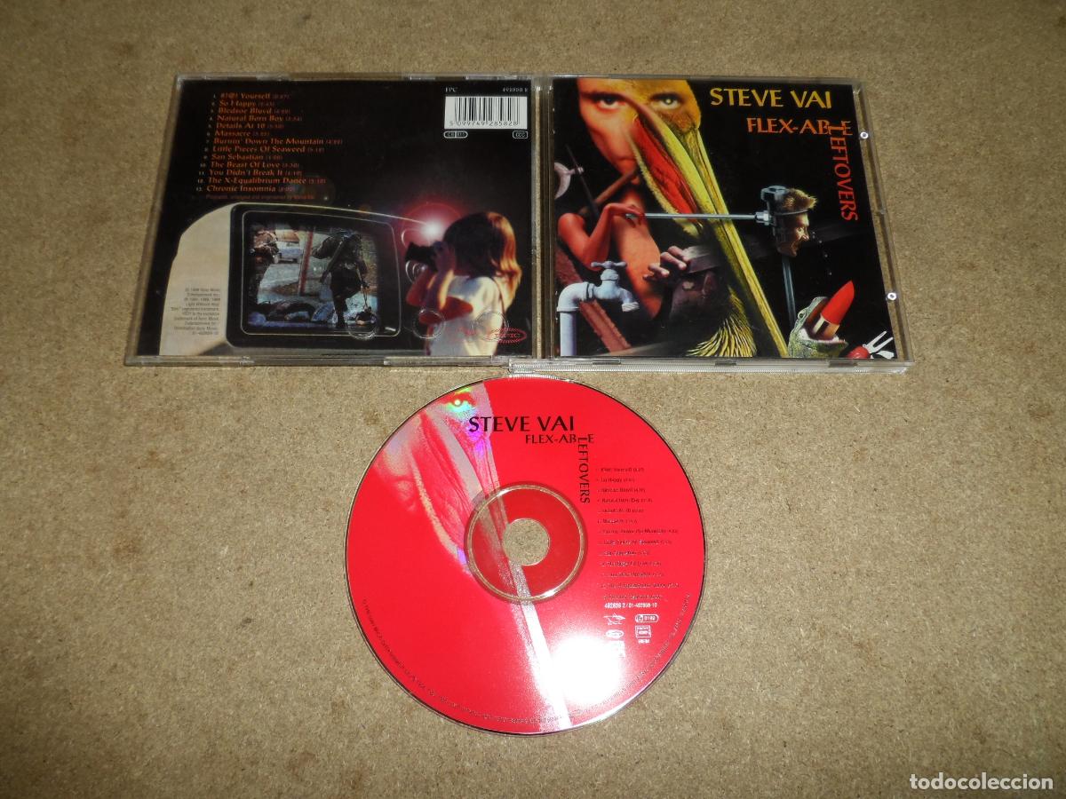 CDs de m&uacute;sica: STEVE VAI - FLEXABLE LEFTOVERS - Foto 1