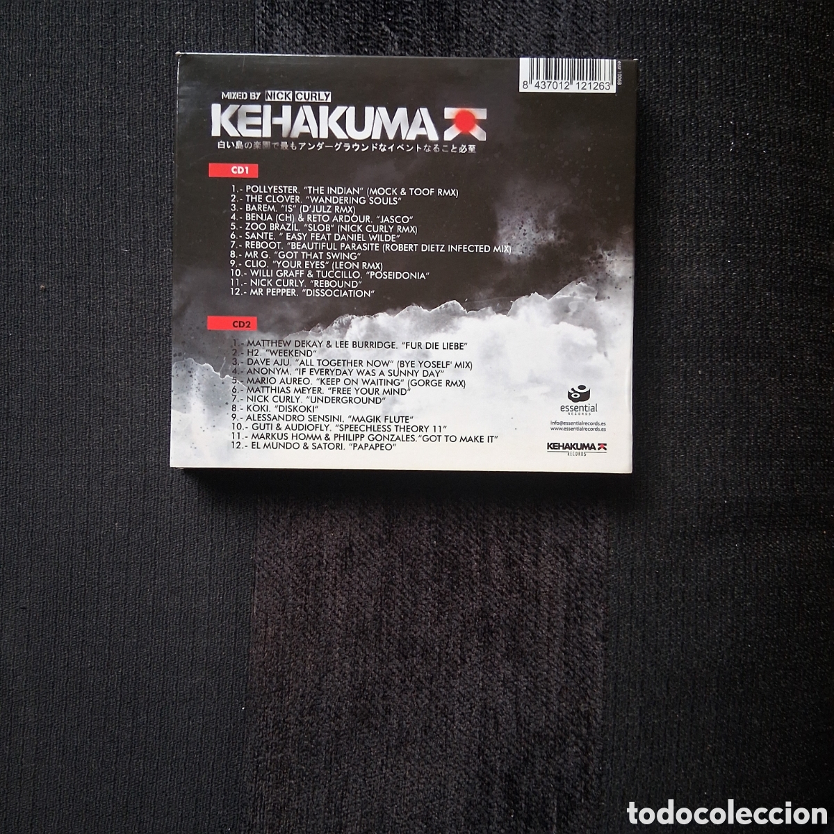 CDs de m&uacute;sica: CD M&Uacute;SICA - &rdquo;KEHAKUMA&rdquo; Mixed by Nick Curly. - Foto 3