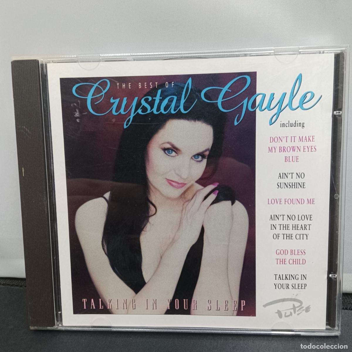 CDs de m&uacute;sica: the best of CRYSTAL GAYLE. CD TALKING IN YOUR SLEEP.