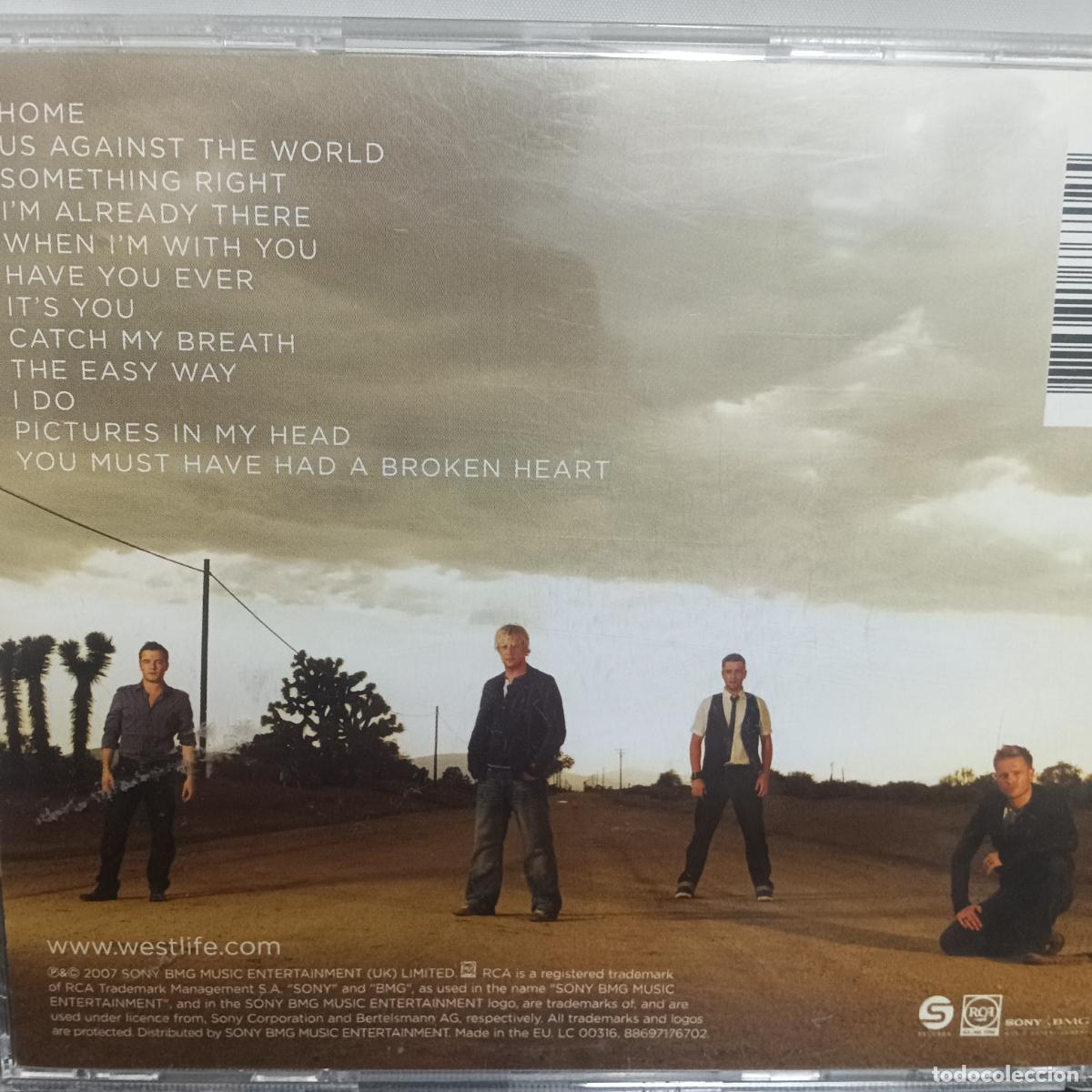 CDs de m&uacute;sica: WESTLIFE, BACK HOME. CD - Foto 2