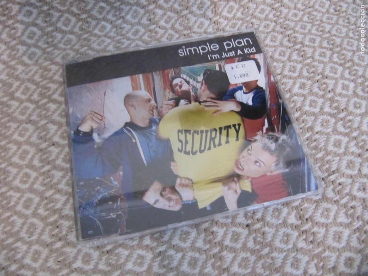 CDs de m&uacute;sica: SIMPLE PLAN I&acute;M JUST A KID PROMO CD-SINGLE - Foto 1