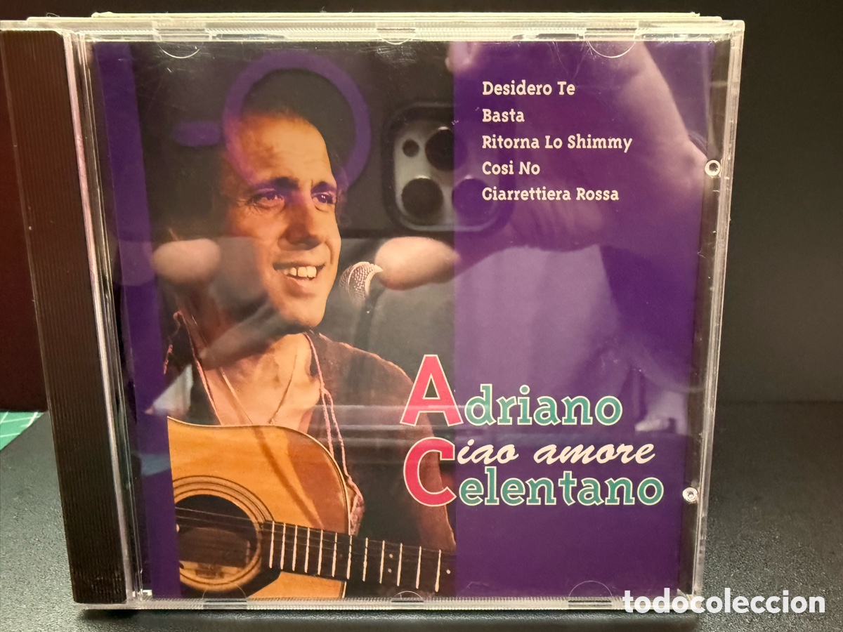 CDs de m&uacute;sica: Adriano Celentano - Ciao Amore (CD) - Foto 1