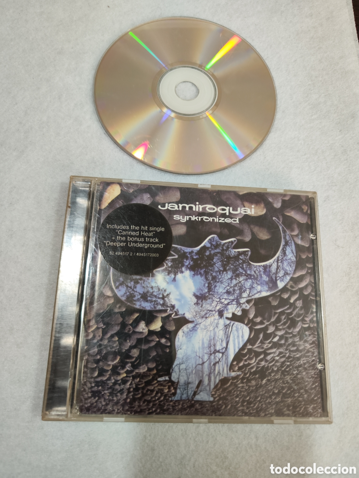 CDs de m&uacute;sica: Jamiroquai syncronized CD jamiroquai - Foto 1