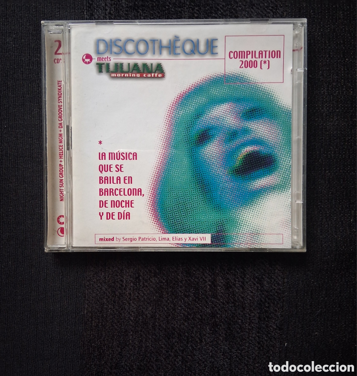 CDs de m&uacute;sica: DOBLE CD M&Uacute;SICA - &rdquo;DISCOTH&Egrave;QUE Y TIJUANA&rdquo;. COMPILATION 2000. - Foto 1