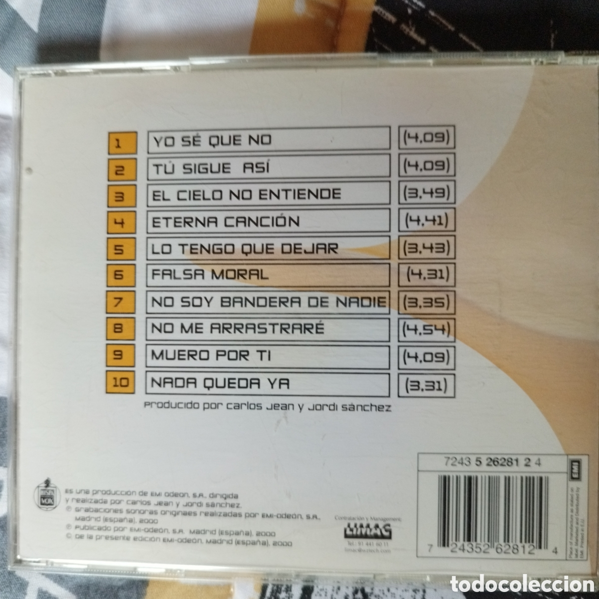 CDs de m&uacute;sica: Cd del grup &rdquo;ObK&rdquo; Antropop - Foto 2