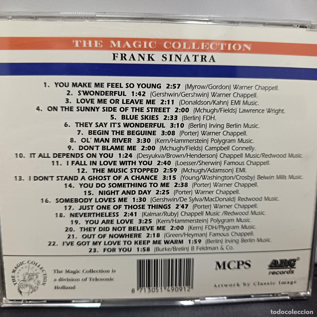CDs de m&uacute;sica: FRANK SINATRA, the magic collection. CD - Foto 2