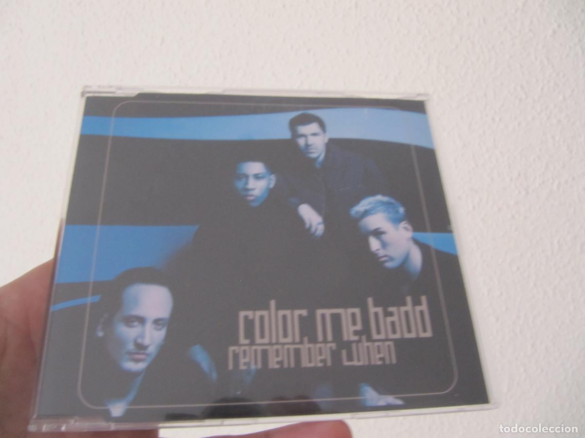CDs de m&uacute;sica: COLOR ME BADD REMEMBER WHEN CD SINGLE - Foto 1