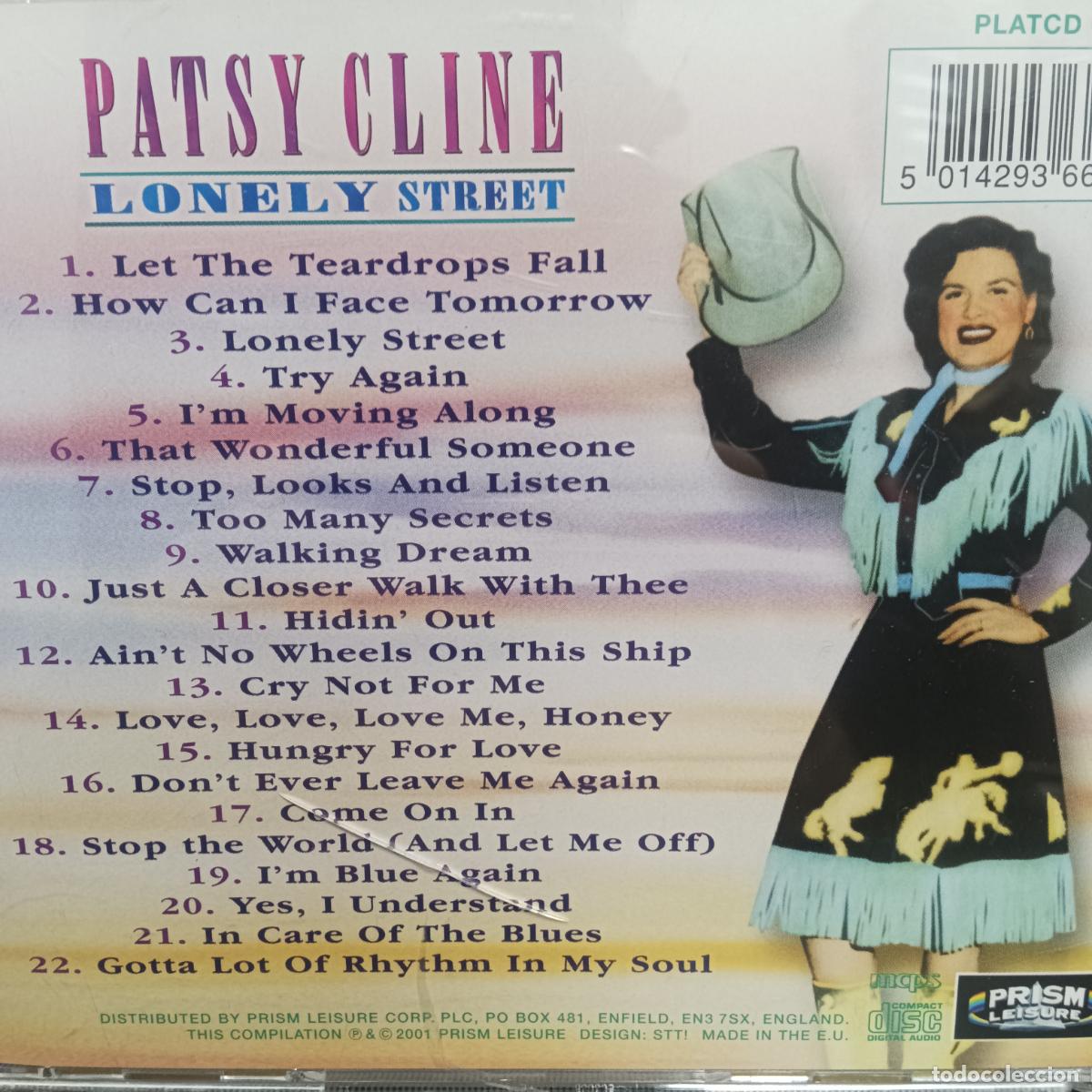 CDs de m&uacute;sica: PATSY CLINE, LONELY STREETS. 22 Country Classics. CD - Foto 2