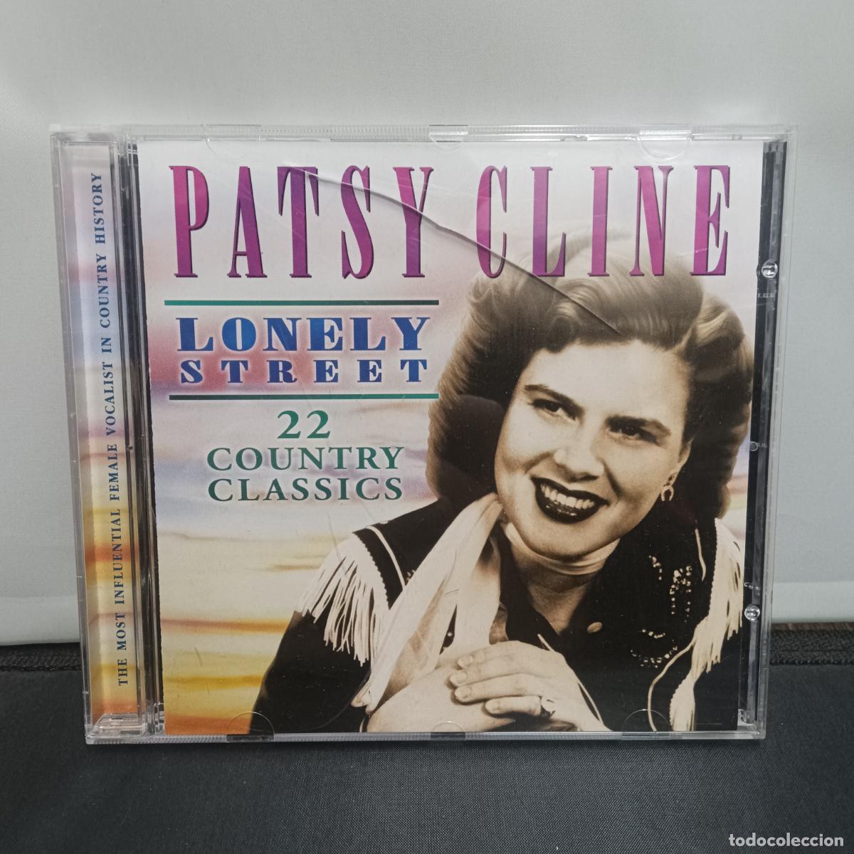CDs de m&uacute;sica: PATSY CLINE, LONELY STREETS. 22 Country Classics. CD - Foto 1