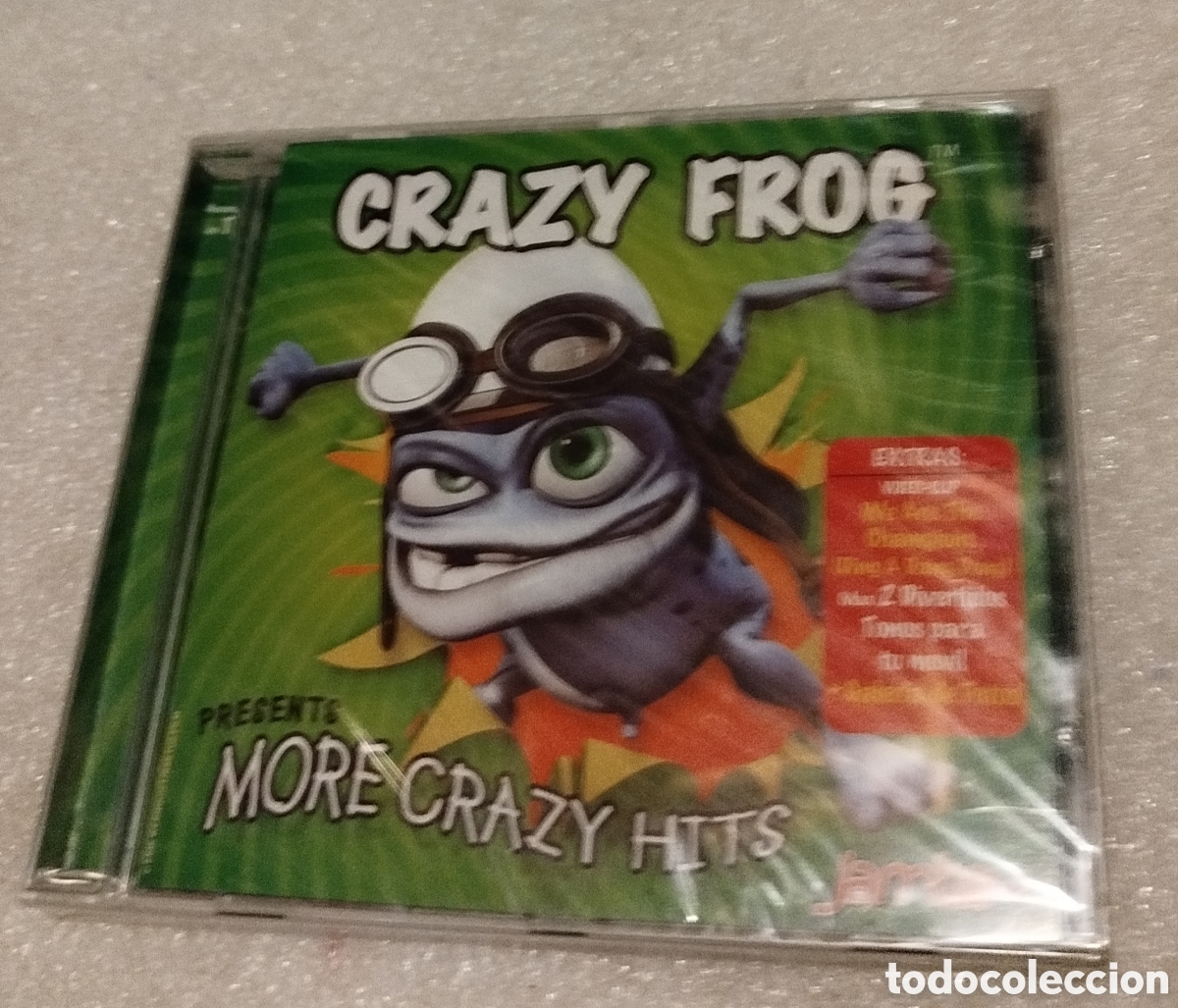CDs de m&uacute;sica: Crazy frog - more crazy hits. SIN ABRIR - Foto 1