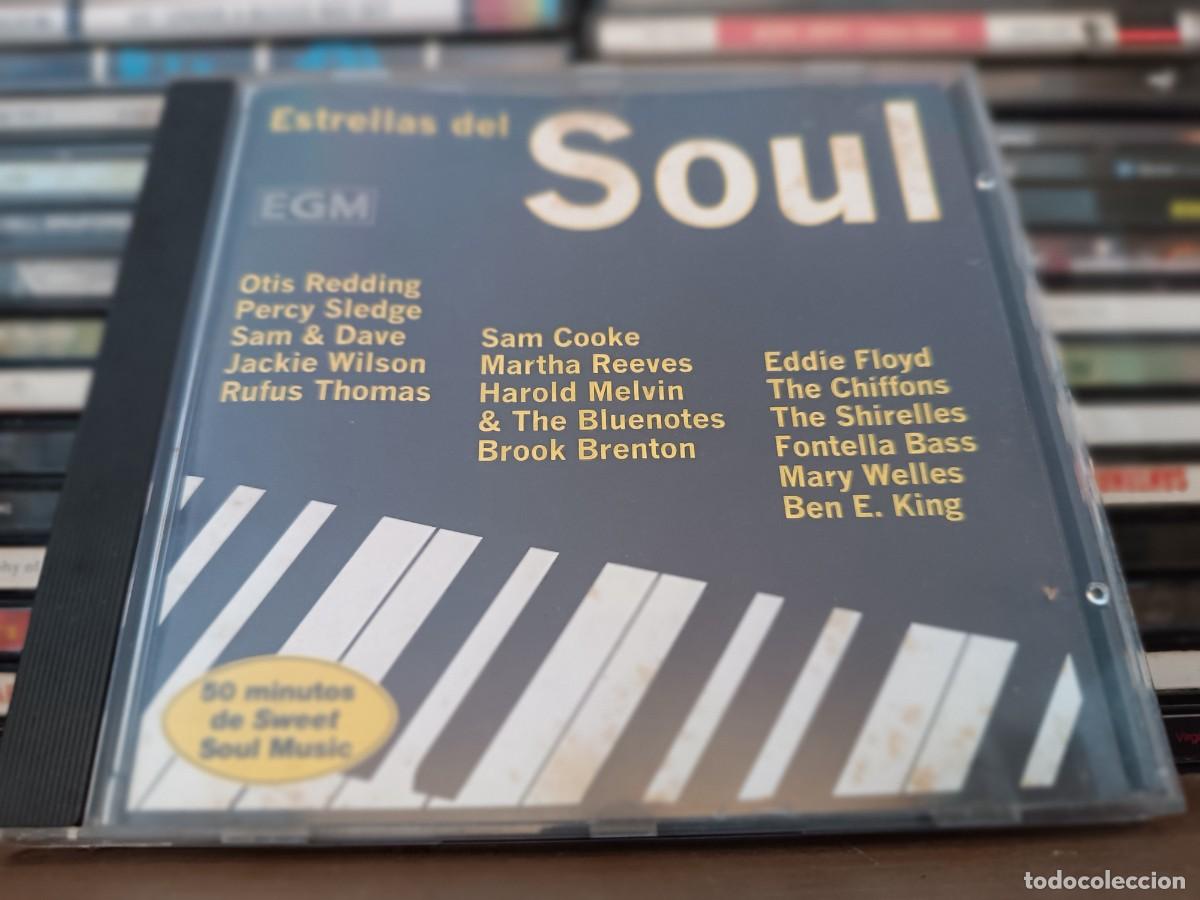 CDs de m&uacute;sica: Various &lrm;&ndash; Estrellas Del Soul - CD Spain 1995 - Foto 1
