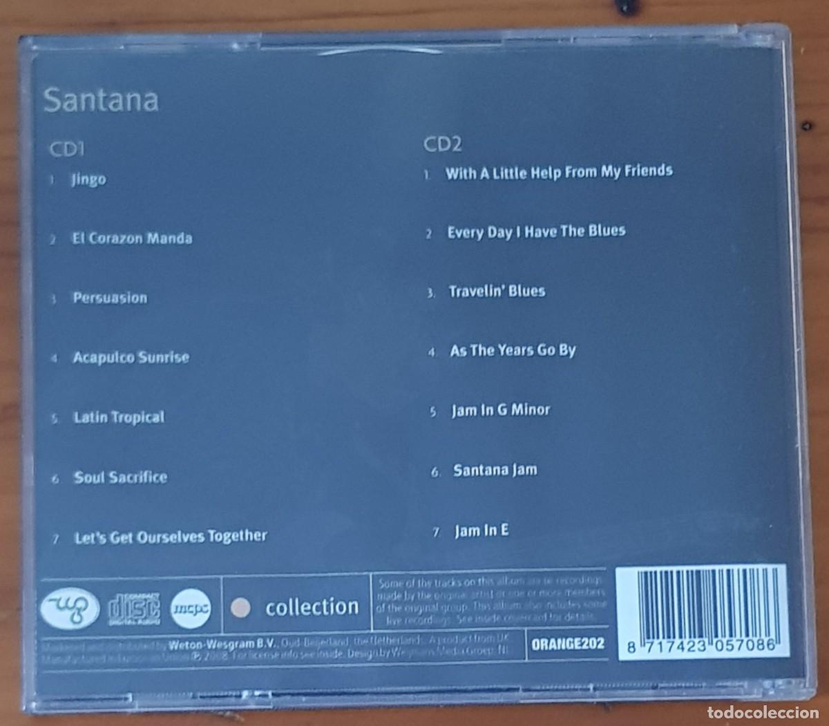 CDs de m&uacute;sica: Disco CD de m&uacute;sica Santana Collection - Foto 4