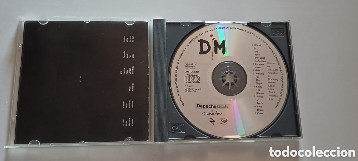 CDs de m&uacute;sica: Depeche mode. 2 &aacute;lbumes. (3 CD) - Foto 6