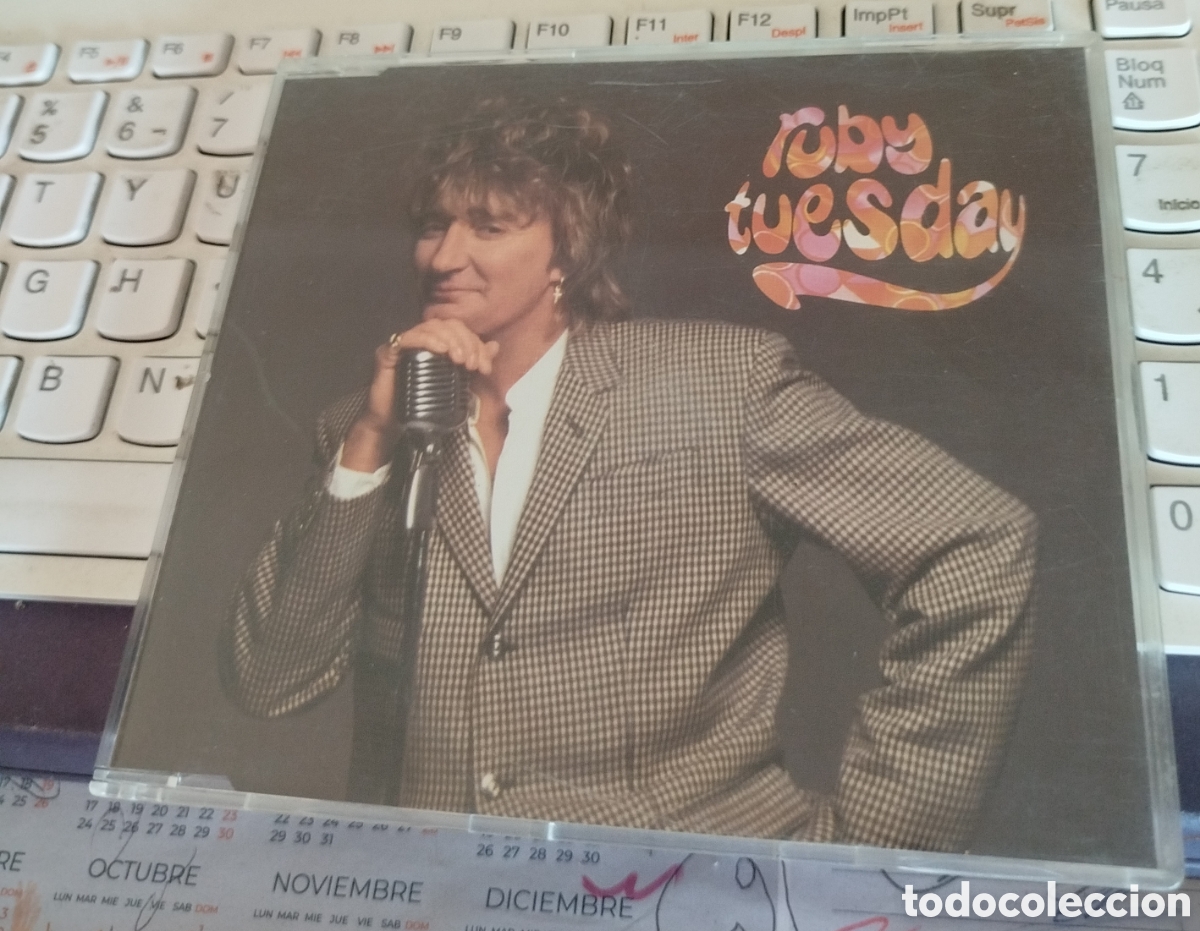 CDs de m&uacute;sica: Rod Stewart - Ruby tuesday. Cd single - Foto 1