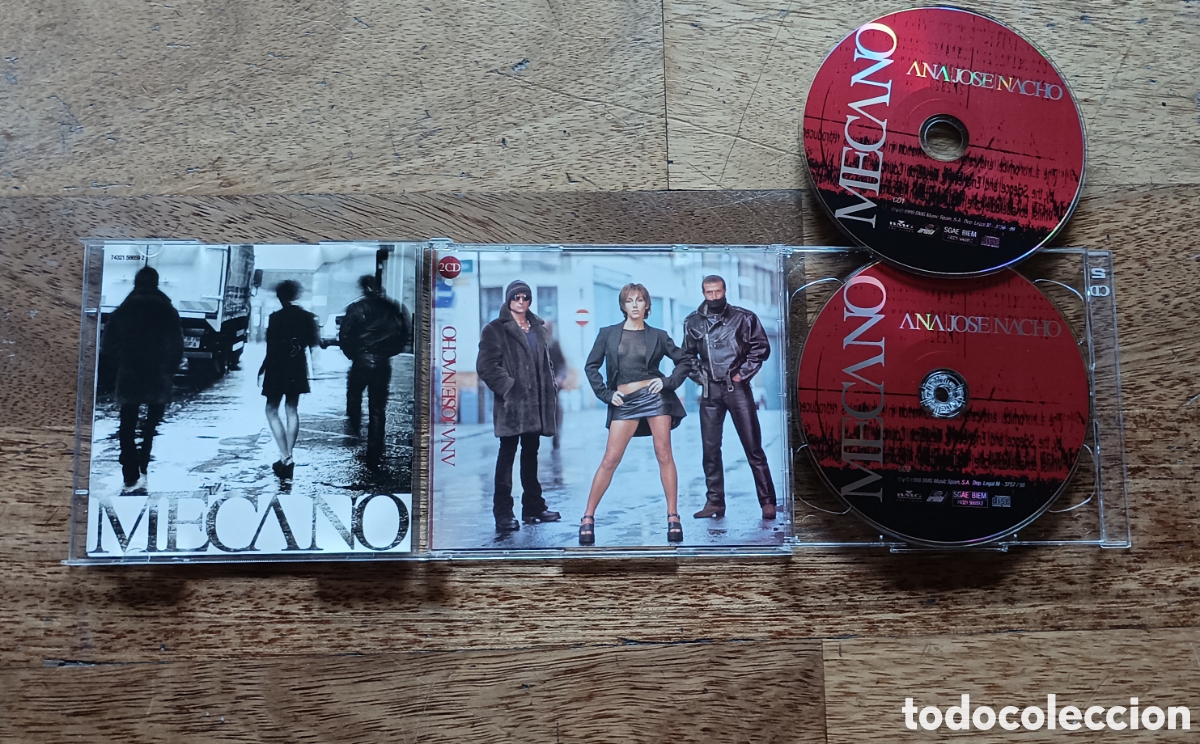 CDs de m&uacute;sica: Mecano Ana/Jos&eacute;/Nacho. 1998. (2 CD) - Foto 3