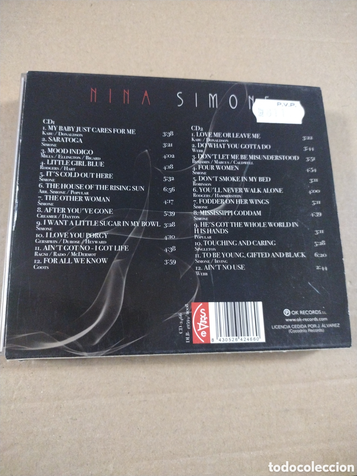 CDs de m&uacute;sica: NINA SIMONE - GREATEST HITS - 2 CD - Foto 2