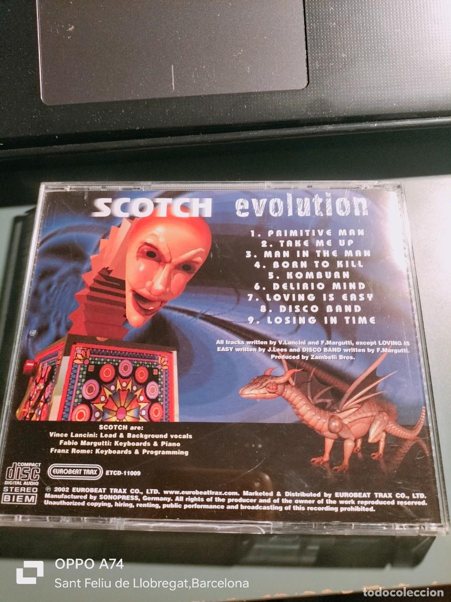 CDs de m&uacute;sica: RAR CD. SCOTCH. EVOLUTION. ITALO DISCO - Foto 3