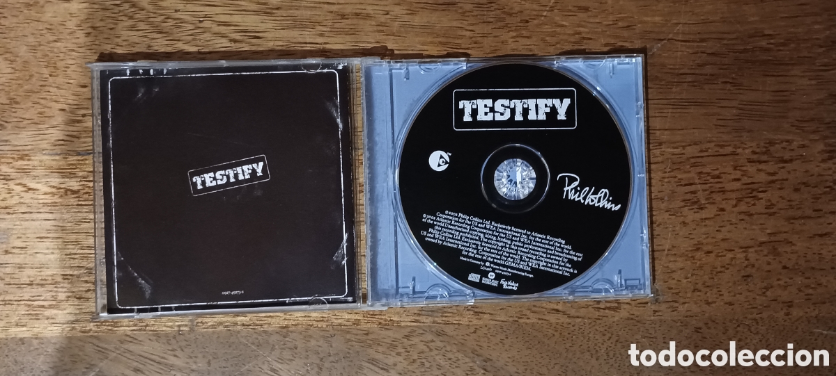 CDs de m&uacute;sica: Phil Collins. (1 CD). Testify. 2002. - Foto 3